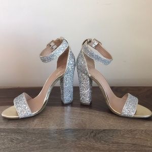 Silver Mix No. 6 Heels